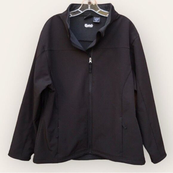 Busch Gardens Jacket sz XXL Fleece Lined Black - Picture 3 of 13